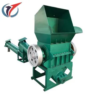 Đôi trục phế liệu dây đồng tái chế điện cáp đồng sắt thép ánh sáng kim loại lon chip Shredder máy để bán