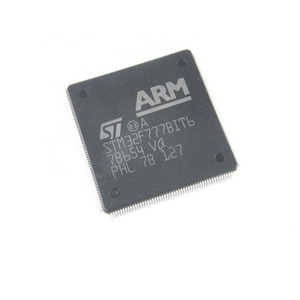 Composants électroniques Série STM32 ARM Cor-tex-M7 STM32F7 Microcontrôleur IC MCU 32 bits 2 Mo FLASH 208LQFP STM32F777BIT6 - Product Image 1