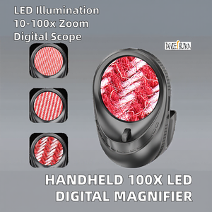 أحدث شاشة رقمية محمولة باليد مع تكبير 10x-100x شاشة تكبير بصرية تدعم الإسقاط - Product Image 2