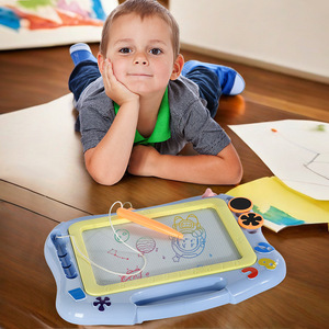 Giocattoli Educativi per Bambini, Tavola da Disegno Colorata e Cancellabile, Lavagna per Graffiti e Doodle - Product Image 2