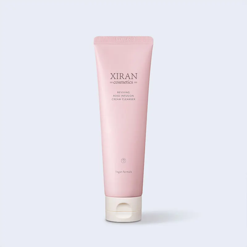 Rose Infusion Cream Facial Cleanser to Skin Moisturized and Smooth Deep Clean Without Stripping Skin Rose Face Wash