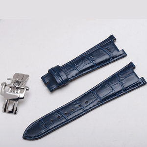 Bracelet de <span class=keywords><strong>montre</strong></span> en cuir véritable marron élégant Pa-tek Phi-<span class=keywords><strong>lip</strong></span>-pe 5712G 5711, bracelet de <span class=keywords><strong>montre</strong></span> pour <span class=keywords><strong>homme</strong></span> élégant en acier inoxydable pliable - Product Image 3