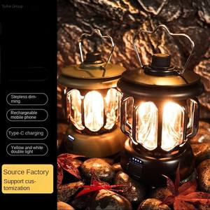 Lámpara LED Recargable USB Multifuncional de Aleación de Aluminio y ABS para Tienda de Campaña, Linterna de Emergencia para Acampar al Aire Libre, Impermeable IP44, Multicolor - Product Image 3