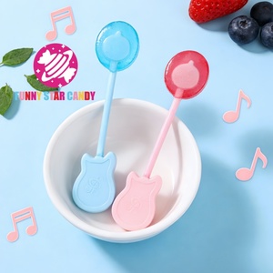 कस्टम संगीत लॉलीपॉप खिलौना कैंडी फल स्वाद हार्ड लॉलीपॉप हड्डी चालन संगीत समारोह बच्चों कैंडी खिलौने - Product Image 2