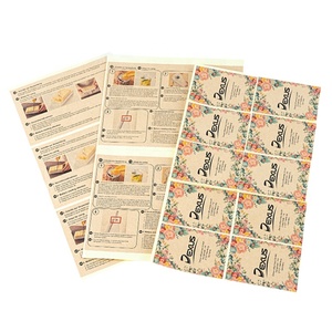 Bán buôn 100 sheets A4 giấy kraft không thấm nước tự dính 21x29.7 Matte dính giấy mã vạch tương thích cho máy in phun laser - Product Image 2