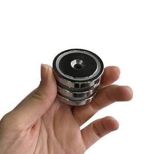 <span class=keywords><strong>2026</strong></span> דיליימאג איכות מושלמת דיא. מגנטים עגולים חזקים מניאודימיום 32 מ\\\"מ עם בסיס כוס, 60 ליברות - Product Image 1