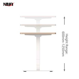 Ergonómico Moderno Motor Dual Smart Home Office Columna ascendente Muebles de escritorio Eléctrico Altura ajustable Escritorio de pie - Product Image 5