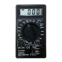 DT-830B Multimeter Digital Voltmeter Digital Ammeter Multimeter Genggam Voltmeter Ammeter Tanpa Baterai