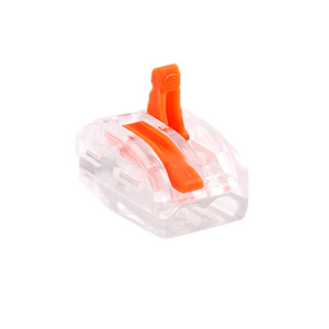 Pct-212 Transparent Pc <b>Material</b> Wire Connector 2 Way Quick Terminal 4 Square - Product Image 3
