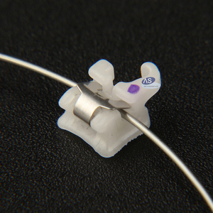 Dental Ortho Brace ortodontico Roth estetica staffa autolegante trasparente - Product Image 4