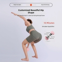 Sous-vêtements amincissants pour les hanches et la taille avec massage par vibration, micro-courant intelligent EMS, culotte sculptante pour le corps