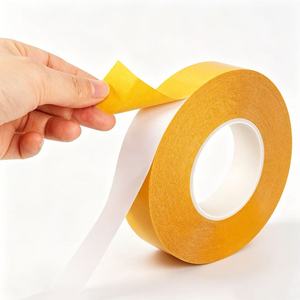Nastro <span class=keywords><strong>Biadesivo</strong></span> <span class=keywords><strong>Trasparente</strong></span> in PP, Adesivo <span class=keywords><strong>Forte</strong></span> e Leggero per Montaggio Etichette, Industria della Stampa e Uso Quotidiano nell'Imballaggio - Product Image 6