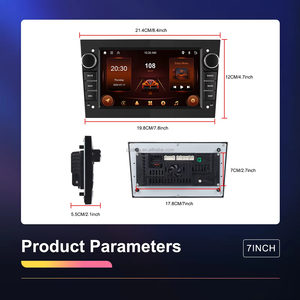 วิทยุติดรถยนต์ Podofo 2 Din ระบบ Android 2+64G หน้าจอ 7 นิ้ว รองรับ Wireless Carplay/Android Auto GPS/WiFi สำหรับรถยนต์ Opel Astra Antara Vectra Corsa Zafira - Product Image 5