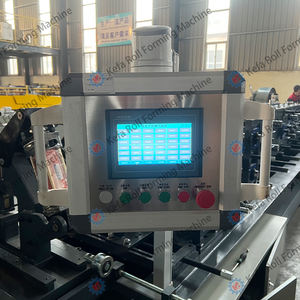 Máquina de Purlin totalmente automática CUZ Perfil de canal de Purlin que hace la máquina formadora de rollos de marco de acero - Product Image 5