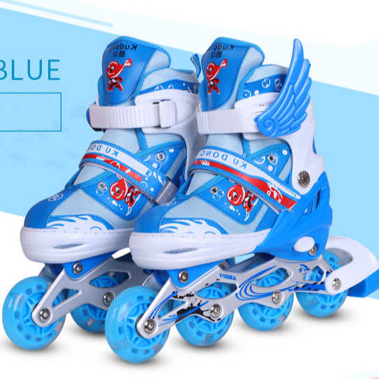 Sepatu Roda Skating Shoes For Year Old Boy Colorful Flashing