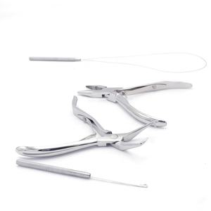 Ensemble professionnel de 4 pinces à micro-anneaux en acier inoxydable de qualité chirurgicale pour extensions de cheveux et perlage – Outil Obexa de qualité supérieure - Product Image 1