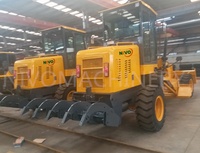NIVO PY80V 80hp 6ton Mini niveleuse à moteur Équipement ou pièces de construction routière chinoise