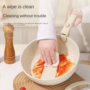 Factory Wholesale 15 Pcs Pots and Pans Set Nonstick <b>Cookware</b> Set Kitchen Cooking Set with Pan Protectors PFAS and PFOA Free - Product Image 5