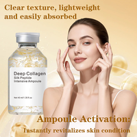 Sérum Visage Anti-Âge et Raffermissant au Collagène et Peptides de Soie, Hydratant, 40ml, Qualité OEM/ODM Supérieure