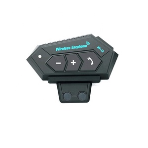 Altavoces para auriculares de casco de motocicleta, respuesta automática IPX6/Control de música de llamada/ruido inteligente - Product Image 3