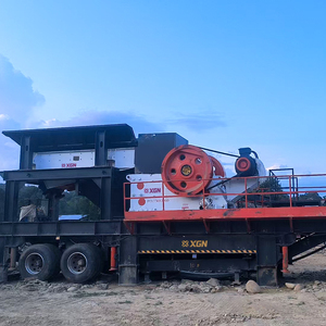 Günstiger Komplett-Set Traktor-Montierter Mobiler Kies-, Gesteins-, Beton- und Erzbrecher Tragbare Backenbrecher-Maschine - Product Image 5