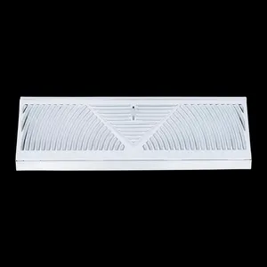 HVAC 15 Inch Register Vent Cover Grille Corner Baseboard Return Air Grille Vent Covers For Home Floor Wall