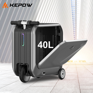 Valise électrique intelligente avec serrure TSA et port USB pour adultes, idéale pour les voyages - Product Image 1
