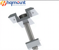Pince de fixation solaire avec goupille en aluminium anodisé pour panneau solaire de toit pour installation photovoltaïque
