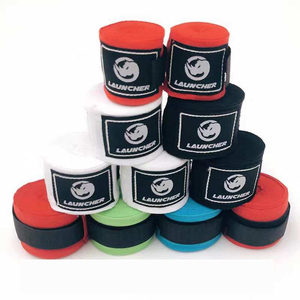 Fabrication OEM ODM, logo personnalisé, vente directe d'usine, bandages en coton pour les mains, 5 m, respirants, pour la <span class=keywords><strong>boxe</strong></span>, le Muay Thai, le kickboxing, le MMA - Product Image 4