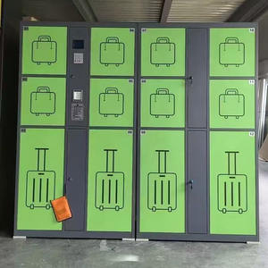 Centre commercial écologique Code de numérisation de <span class=keywords><strong>téléphone</strong></span> portable Système de mise en réseau temporaire Casiers à bagages de stockage intelligents en libre-service - Product Image 5