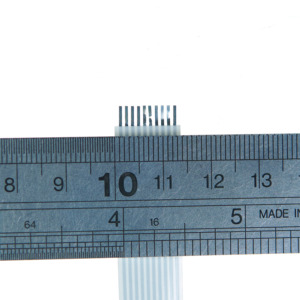 Cavo a spirale FPC/FFC personalizzato da fabbrica, 10 pin, passo 1,25 mm, cavo piatto flessibile a nastro per volante auto - Product Image 3