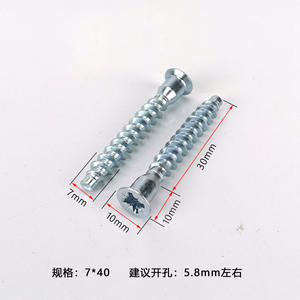 High Quality European Wood Furniture Self-Tapping Screw Hexagon Head Drive for Outdoor Kitchen Dining and Cabinet Connection - Product Image 3