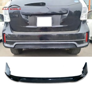 New 2012 for Prius Alpha ZVW41W Bumper Kit Front Lip Rear Lip Side Skirts ABS Plastic - Product Image 2