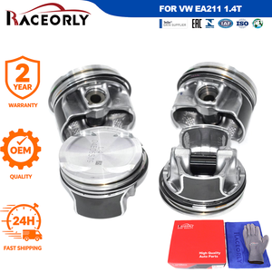 RACEORLY 04E107065ED Conjunto de Pistón STD 74.5mm para Audi A1 VW Golf EA211 1.4T CZDD <span class=keywords><strong>CSSA</strong></span> CSTA 4-Cilindros - Product Image 1