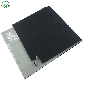 Separatore in vetro per doppio separatore di vetro isolante 18*18*2 + 1MM adesivo nero <span class=keywords><strong>EVA</strong></span> con cuscinetti separatori in schiuma - Product Image 3