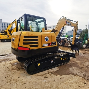 Excavadora Usada SANY 55C <span class=keywords><strong>Pro</strong></span> de 5.5 Toneladas, Modelo Original <span class=keywords><strong>2022</strong></span>, Mini Excavadora SANY 55C, Excavadora Pequeña Sany en Venta - Product Image 2