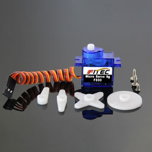 เฟทเทค <span class=keywords><strong>FS90</strong></span> 6V 1.5 กก.ซม. เซอร์โวไมโคร 9 กรัม แบบอนาล็อก พร้อมเกียร์ POM สำหรับรถบังคับวิทยุ ขนาดเล็ก เครื่องบิน หุ่นยนต์ DIY อาร์ดูโน่ ชุดการเรียนการสอน STEM - Product Image 5