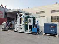 Générateur de gaz oxygène et azote N2/O2 haute pureté avec moteur et pompe 220V, remplissage de bouteilles hautement automatisé