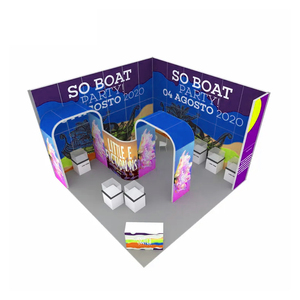 Heavy-Duty Portable Pop-Up Display Banner Stands Retail Show Publicité Floor Style Aluminium Acrylique Plastique Métal - Product Image 2