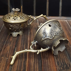 Yaratıcı alaşım el-held Lotus tohumu tütsü brülör kapalı küçük kule tütsü sandal ağacı çay töreni <span class=keywords><strong>Zen</strong></span> aksesuarları - Product Image 4