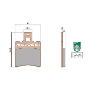 PASTILLAS DE FRENO MHR SYNT homologadas - Product Image 1