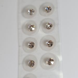 Cuentas magnéticas para acupuntura de oreja, Gema de cristal blanca transparente, cinta de yeso Auricular, semillas de oreja - Product Image 4