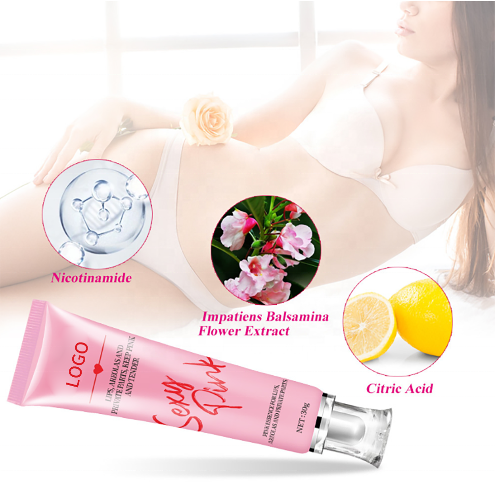Nature Organic Pink Lip Melanin removal Nipple Pink Essence Gel skin private Parts whitening Cream