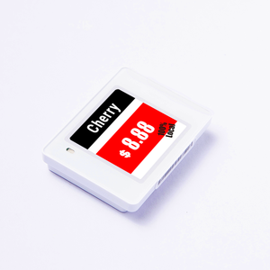 Etiqueta Electrónica de Precio DYESL de 1.54 Pulgadas <span class=keywords><strong>BWR</strong></span> 2.4GHz con Tinta Electrónica para Sistemas EAS en Supermercados - Product Image 4