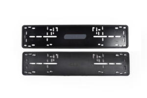 Marcos de placa de metal de silicona y acero de Rusia de tamaño europeo SAK, soporte para Número de <span class=keywords><strong>coche</strong></span>, Marco para matrícula - Product Image 2