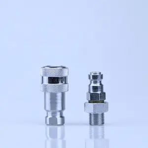 Hydraulic Couplings Type A Hot Sale Super High Pressure Open Close Hydraulic Quick Joint Quick Coupling