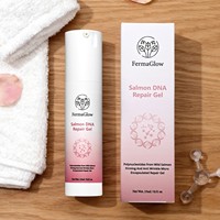 Crème Gel Réparatrice Apaisante pour Peaux Sensibles Abîmées par les Stéroïdes, à base de PDRN Fermenté, d'ADN de Saumon, d'Oligopeptide-1 et d'Oligopeptide-3