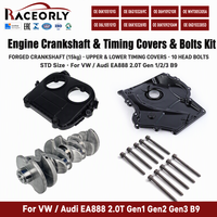 Kit de révision moteur RACEORLY alésage standard 82,5 mm, vilebrequin forgé pour VW Audi A4 B9 Q5 EA888 Gen3 2.0T GTI, usiné CNC