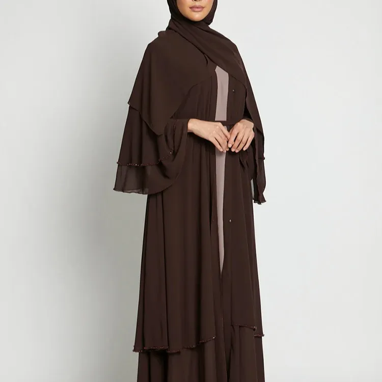 Speciale Aanbieding Islam Vrouwen Jurken Casual Zomer Bescheiden 2023 Volwassenen Moslim Lange Jurk Dame Nieuw Model Abaya In Dubai