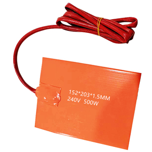 อุปกรณ์แผ่นทำความร้อนไฟฟ้า/เตาอุ่นน้ำมันเสียแบบซิลิโคนอุตสาหกรรมที่ผ่านการทดสอบความร้อนแล้ว - Product Image 5